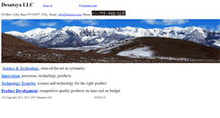 Desktop Screenshot of desatoya.com